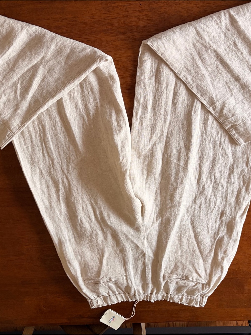 Faherty Linen Slacks - Picture 3 of 4